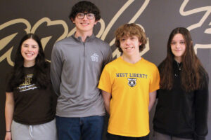 Pictured from left are the JM LifeSmarts team members: Maria Huck, Jasper Murrin, Ethan Pekula and Alina Holliday.